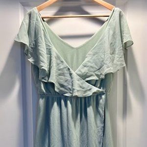 Katya Ruffle Maxi Dress